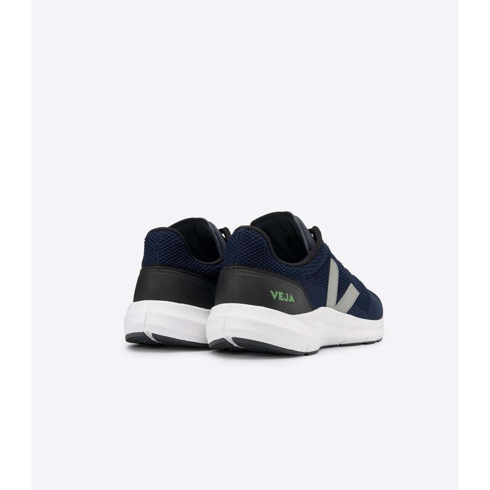 Veja MARLIN LT V KNIT Men's Shoes Blue | NZ 237PJJ